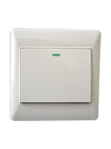 مفتاح دريكسون مفرد ديكور لمبة 3*3 أبيض-صن يو6 أبيض