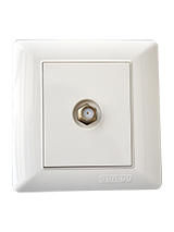 فيش دش مفرد 3*3 أبيض-صن يو6 أبيض