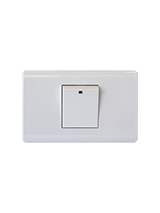 مفتاح مكيف 45 أمبير 7*14 أبيض-صن يو2 أبيض