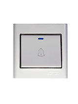 مفتاح جرس ديكور لمبة 3*3 أبيض-صن يو3 أبيض