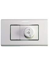 ديمر 1000وات 4*2 أبيض-صن يو3 أبيض