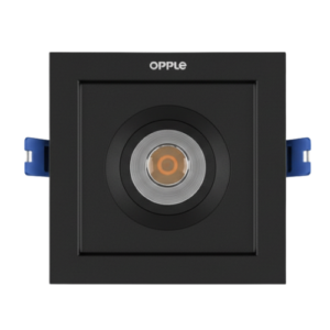 جراوند لايت 8W 3K 117×117 من Opple، أسود