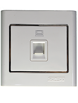 فيش كمبيوتر كات6 مفرد 3*3 أبيض-صن يو3 أبيض