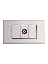 فيش دش مفرد 4*2 أبيض-صن يو3 أبيض