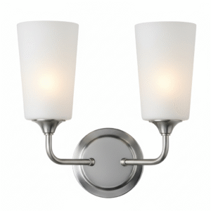 وحدة إضاءة جداريه – ديكورية على شكل زهرة لوتس -2 لمبة