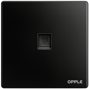 فيش تليفون لون أسود من Opple