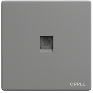 فيش تليفون لون رمادي من Opple