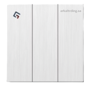 مفتاح ثلاثي 3*3 أبيض - صن يو7 أبيض