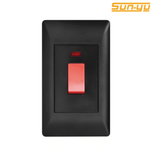 مفتاح سخان 20 امبير2*4أسود-صن يو6 أسود