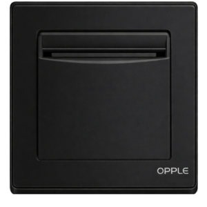 مفتاح كارت فندقي 20 أمبير أسود