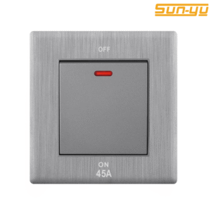 مفتاح مكيف 45 أمبير 3*3 برشد - اس في ال أبيض/لؤلؤي